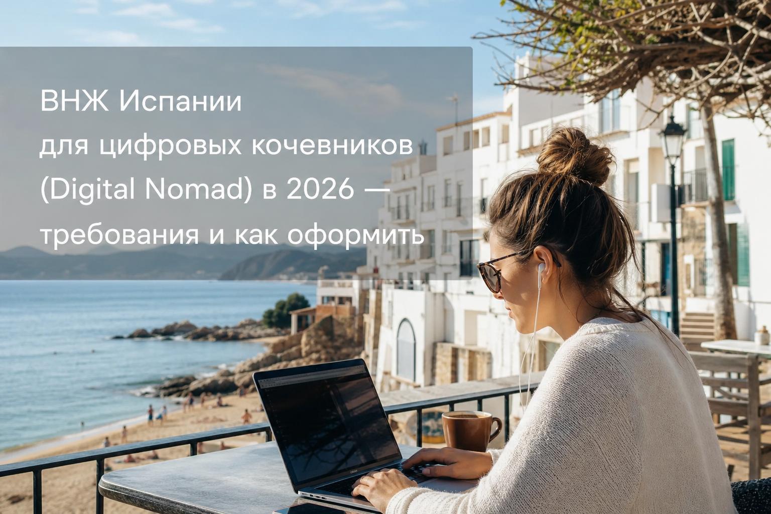 ВНЖ Испании для цифровых кочевников (Digital Nomad) в 2026 — требования и как оформить